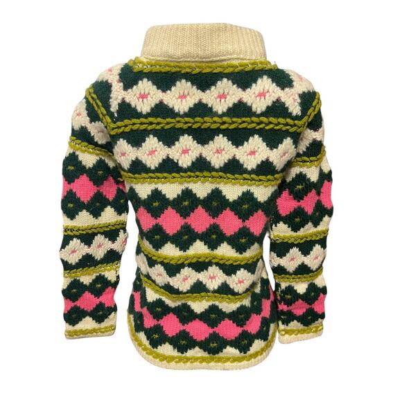 Jack Winter Womens Vintage 1960s Pullover Sweater Retro Mod - Picture 9 of 11